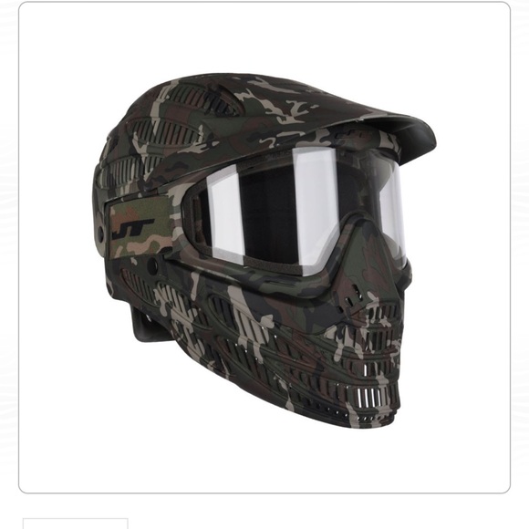 Lot Black Paintball Gear Set 2 mask. 3M ear protectors, 6 hoppers, 2 gas pipetts - Picture 17 of 17